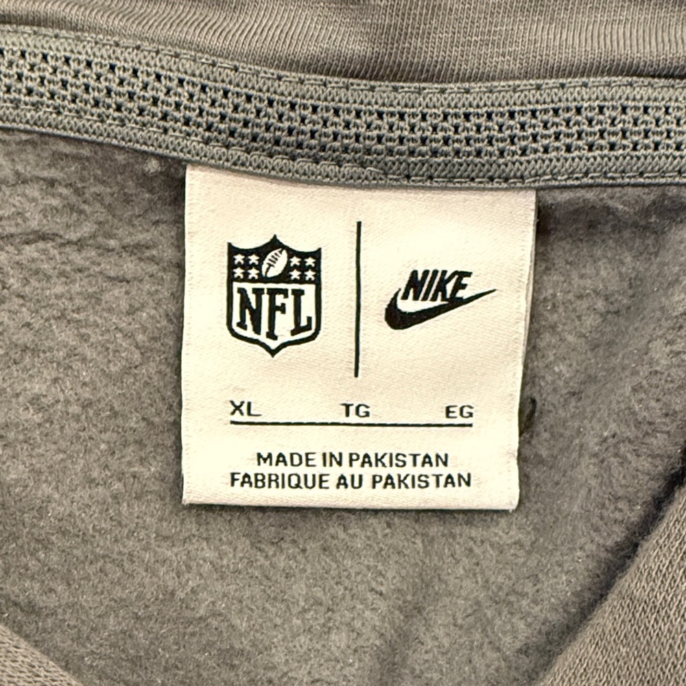 NFL Nike sweatshirt with Blue Detroit Lion Logo - Picture 2 of 16